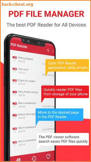 PDF Reader & PDF Viewer - PDF File Manager 2021 screenshot