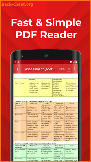 PDF Reader for Android screenshot