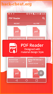 PDF Reader for Android 2018 screenshot