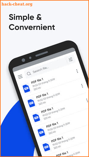 PDF Reader for Android new 2021 screenshot