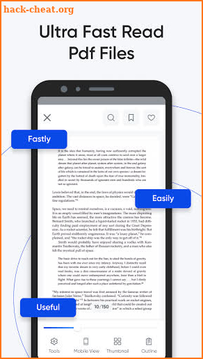 PDF Reader for Android new 2021 screenshot