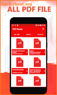 PDF Reader for Android: PDF file reader 2018 screenshot