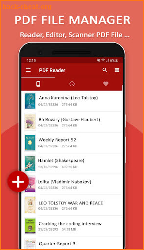 PDF reader for Android: PDF viewer 2021 screenshot