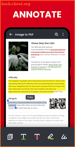 PDF Reader - Free PDF Viewer for Android 2021 screenshot