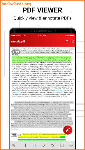 PDF reader - Image to PDF converter , PDF viewer screenshot