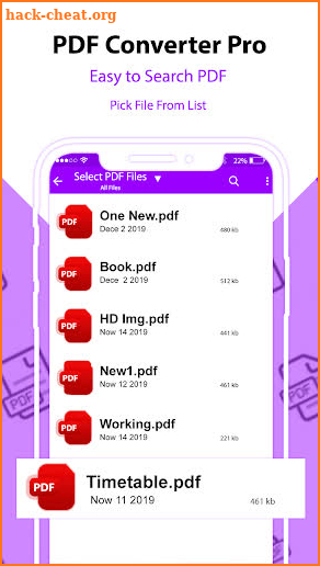 PDF reader - PDF converter pro , Convert to PDF screenshot