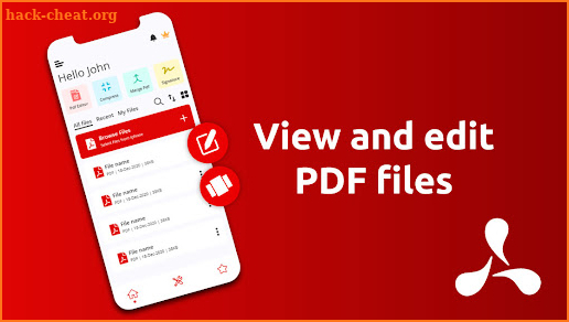 PDF Reader-PDF Editor, Creator screenshot