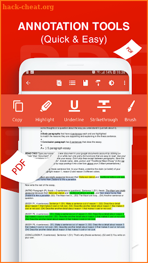 PDF Reader - PDF Editor for Android new 2019 screenshot