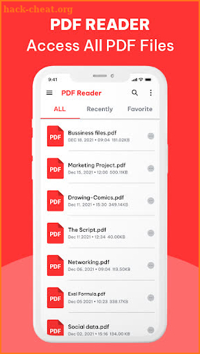 PDF Reader, PDF Viewer App screenshot
