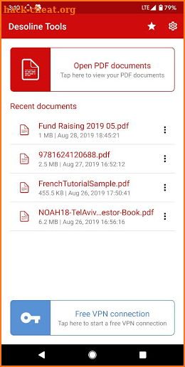 PDF Reader with Free VPN screenshot