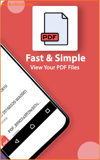PDF Reader with PDF Viewer App screenshot