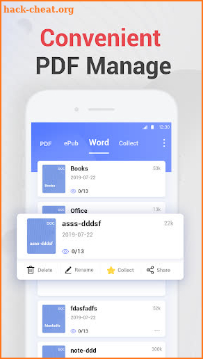 PDF Reader——PDF&Word viewer, ePub Reader screenshot