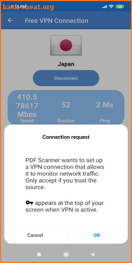 PDF Scanner with Free VPN screenshot