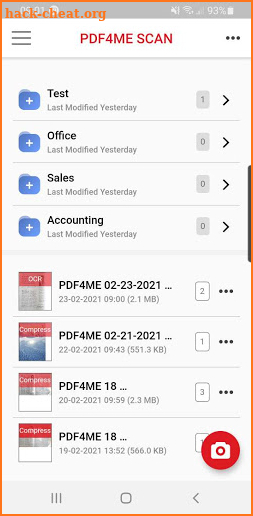 PDF4me Scan & Automation screenshot