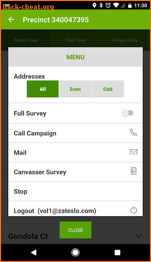 PDI Mobile Connect screenshot
