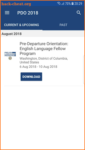 PDO: English Language Programs screenshot