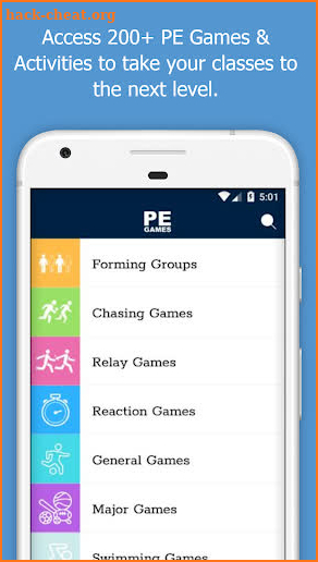 PE Games screenshot
