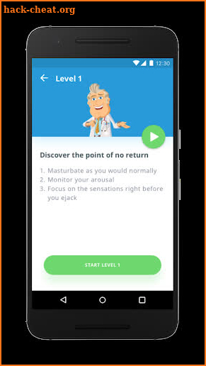 PEA Premature Ejaculation App screenshot