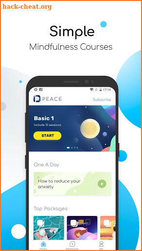 Peace: Guided Meditation screenshot