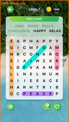 Peace Word Search screenshot