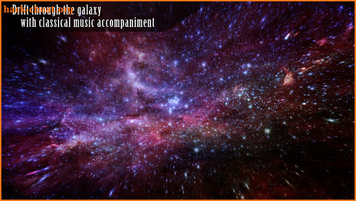 Peaceful Galaxy HD screenshot