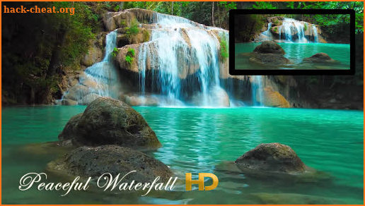 Peaceful Waterfall HD screenshot