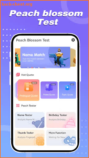Peach Blossom Test screenshot