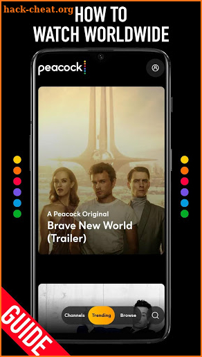Peacock TV & Movies App Helper screenshot