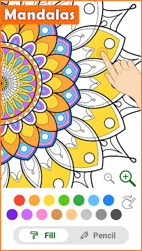 Peacolor: Adult Coloring book screenshot