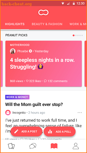 Peanut - Moms, Meet screenshot