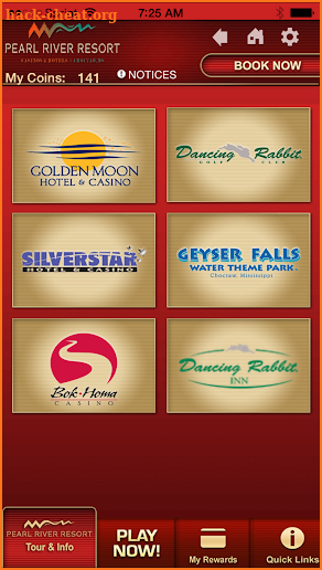 Pearl River Resort screenshot