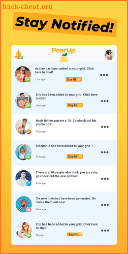 PearUp - Free Dating & Chat App screenshot