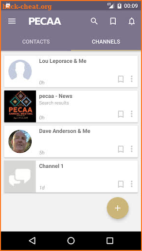 PECAA Connect screenshot