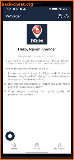 PeCorder - Professional Online Class recorder screenshot