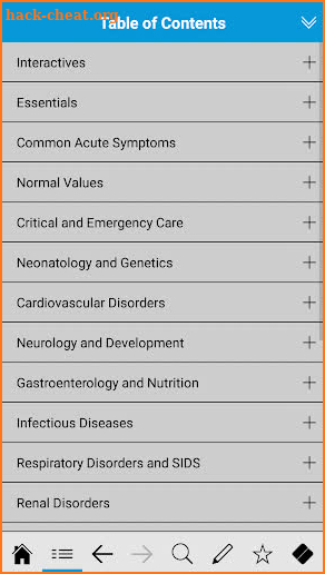 Pediatrics pocket screenshot