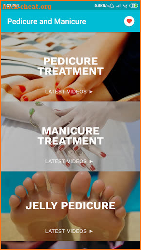 Pedicure and Manicure spa at home screenshot