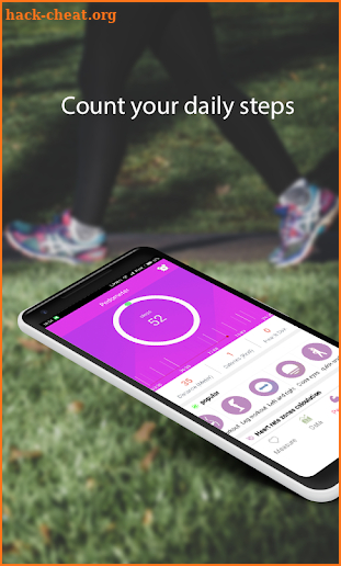 Pedometer: best step counter app & lose weight screenshot