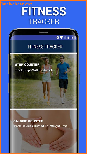 Pedometer for Walking: Calorie & Step Counter App screenshot