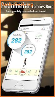 Pedometer-Step Counter & Calories Burner screenshot