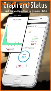 Pedometer-Step Counter & Calories Burner screenshot