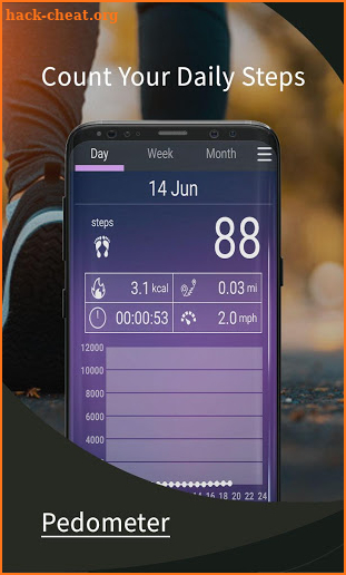 Pedometer-Step Counter & Calories Tracker screenshot