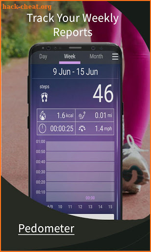 Pedometer-Step Counter & Calories Tracker screenshot