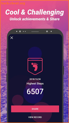 Pedometer - Step Tracker Pro screenshot