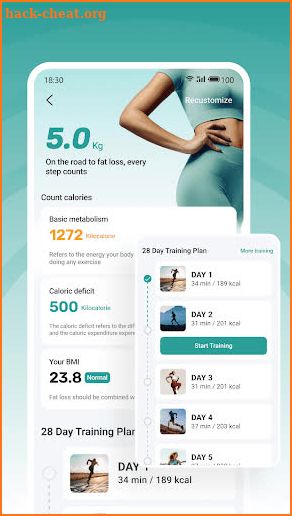 Pedometer - Walk & Lose Weight screenshot