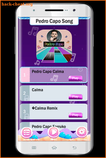 Pedro Capo Song for Piano Tiles Game screenshot