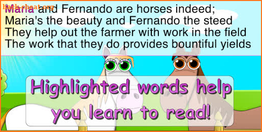 Pedro's Farms’ Interactive Narrated Reading Book screenshot