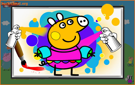 Peepa pig: Coloring book screenshot