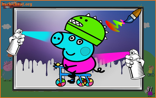 Peepa pig: Coloring book screenshot