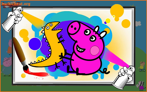 Peepa Pig : Drawing & Coloring Book screenshot