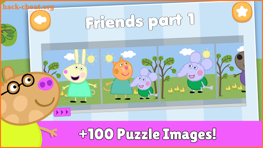 Peepa pig Romecabezas Puzzles - Jumbo screenshot